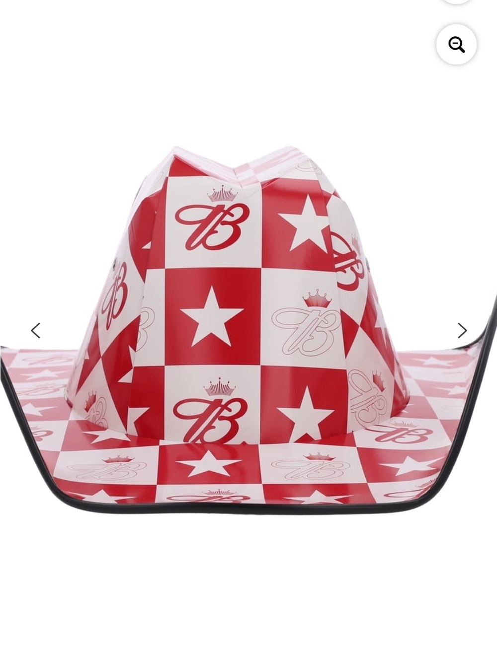 Budweiser patriotic cowboy hat NWT